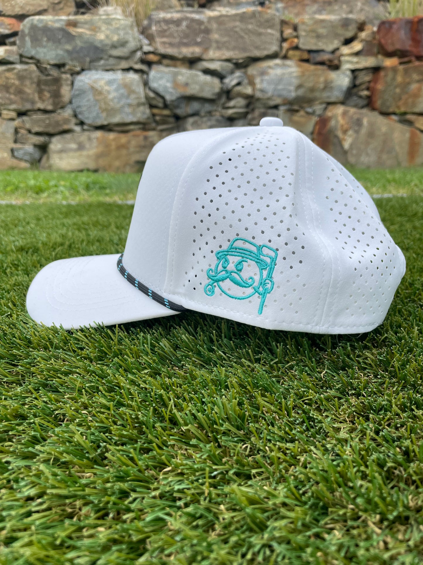 MLGN OgoBogey White Rope Hat