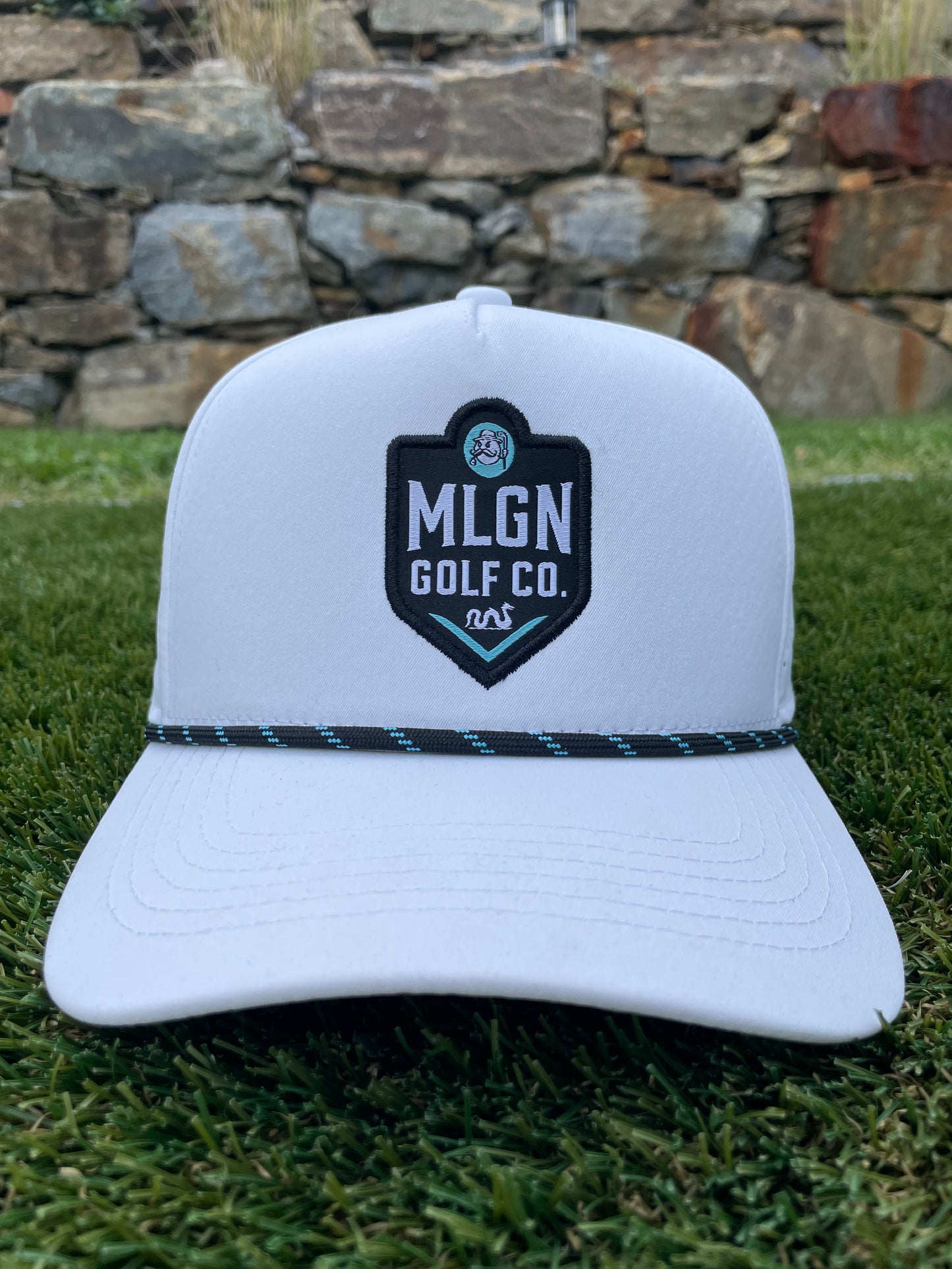MLGN OgoBogey White Rope Hat