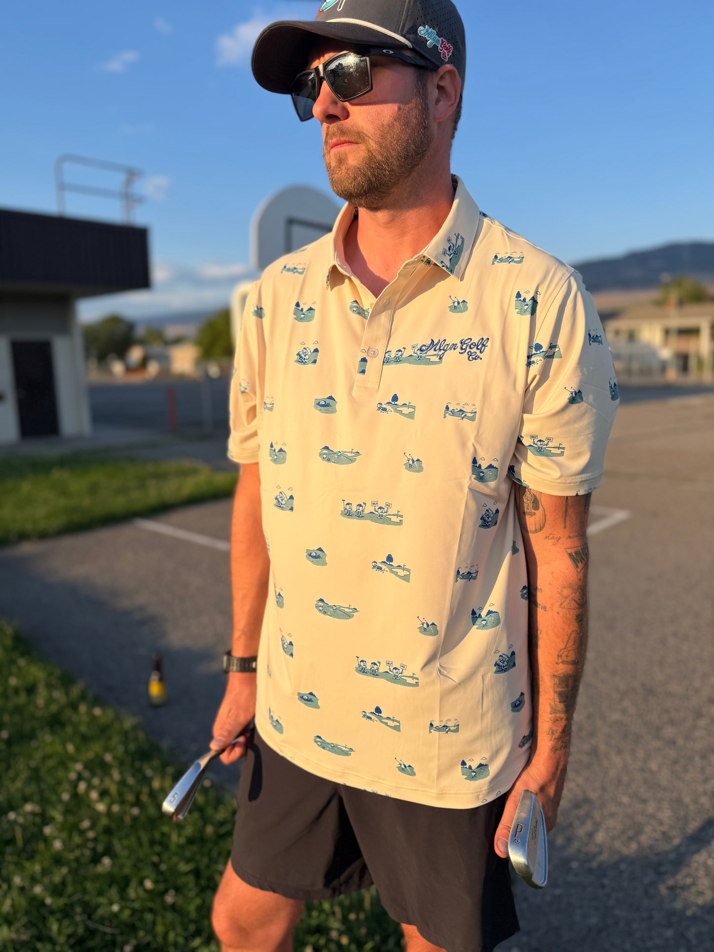 Life of Mully Graphic Polo