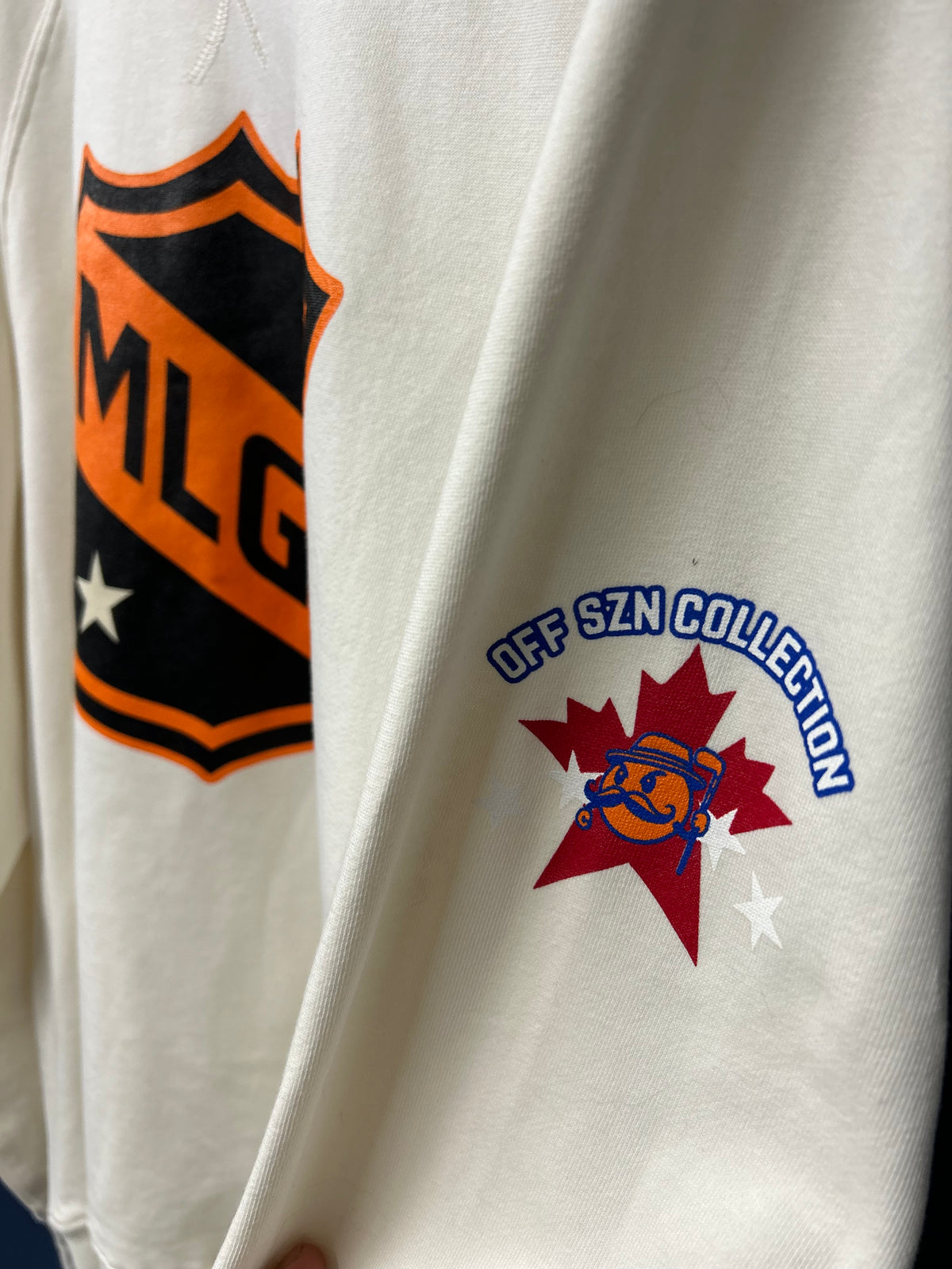 MLGN OFF SZN Hockey L/S Crew Neck Sweatshirt