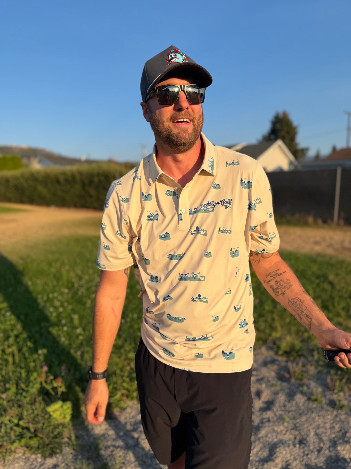 Life of Mully Graphic Polo