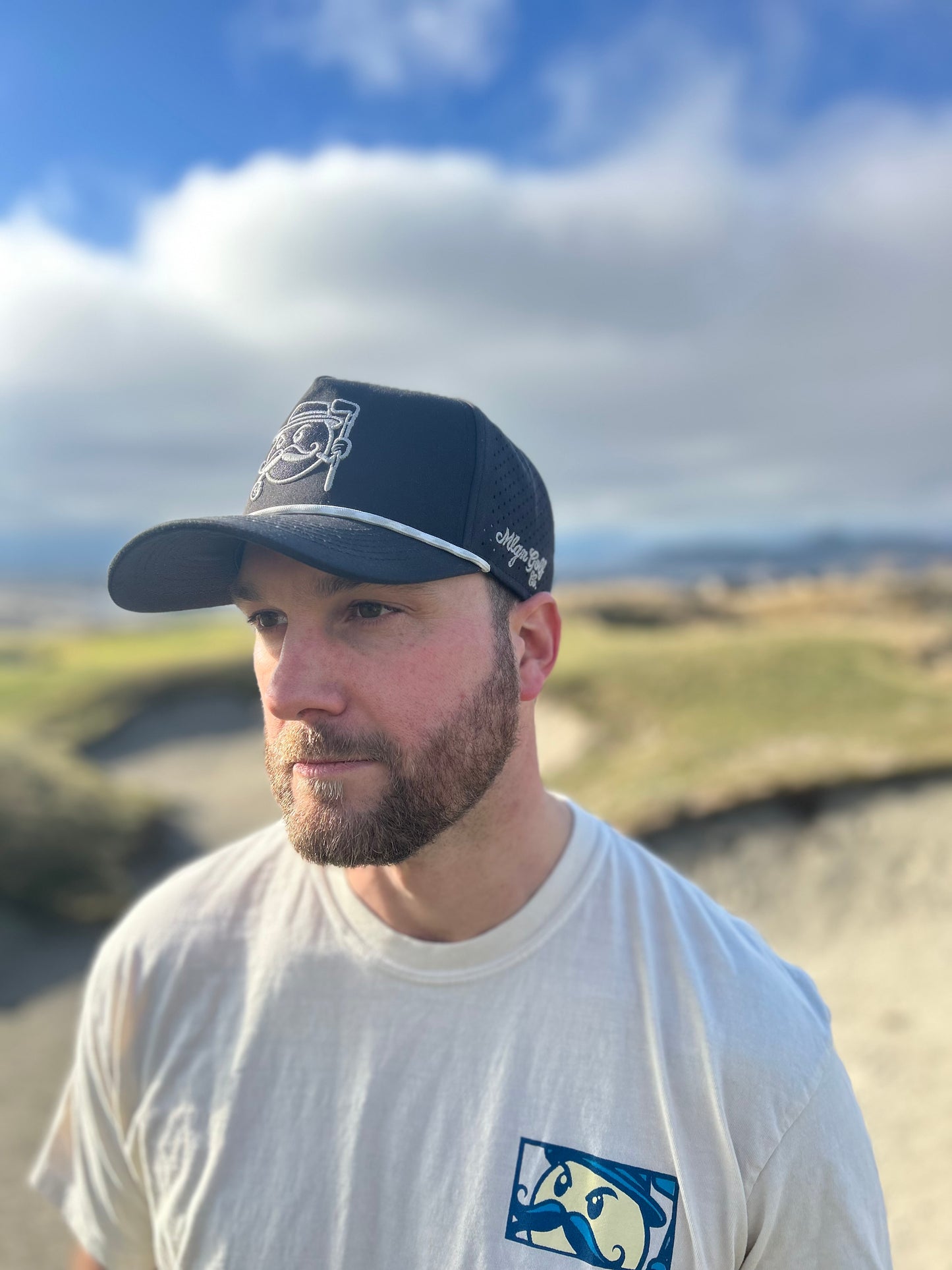 Driver Cement Black Mully Rope Hat