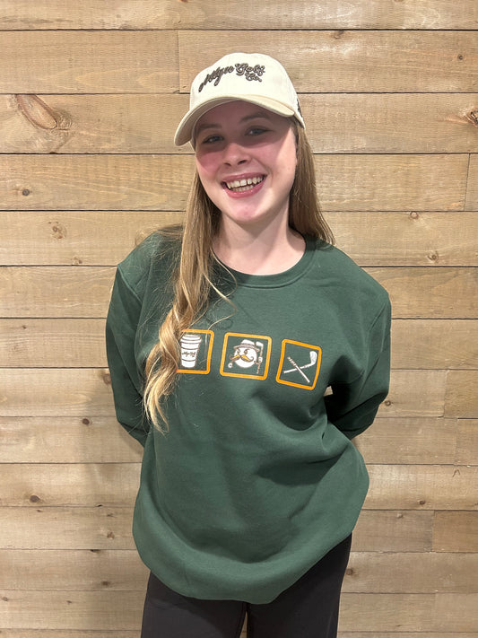 MLGN Spice Latte Crew Neck Sweatshirt