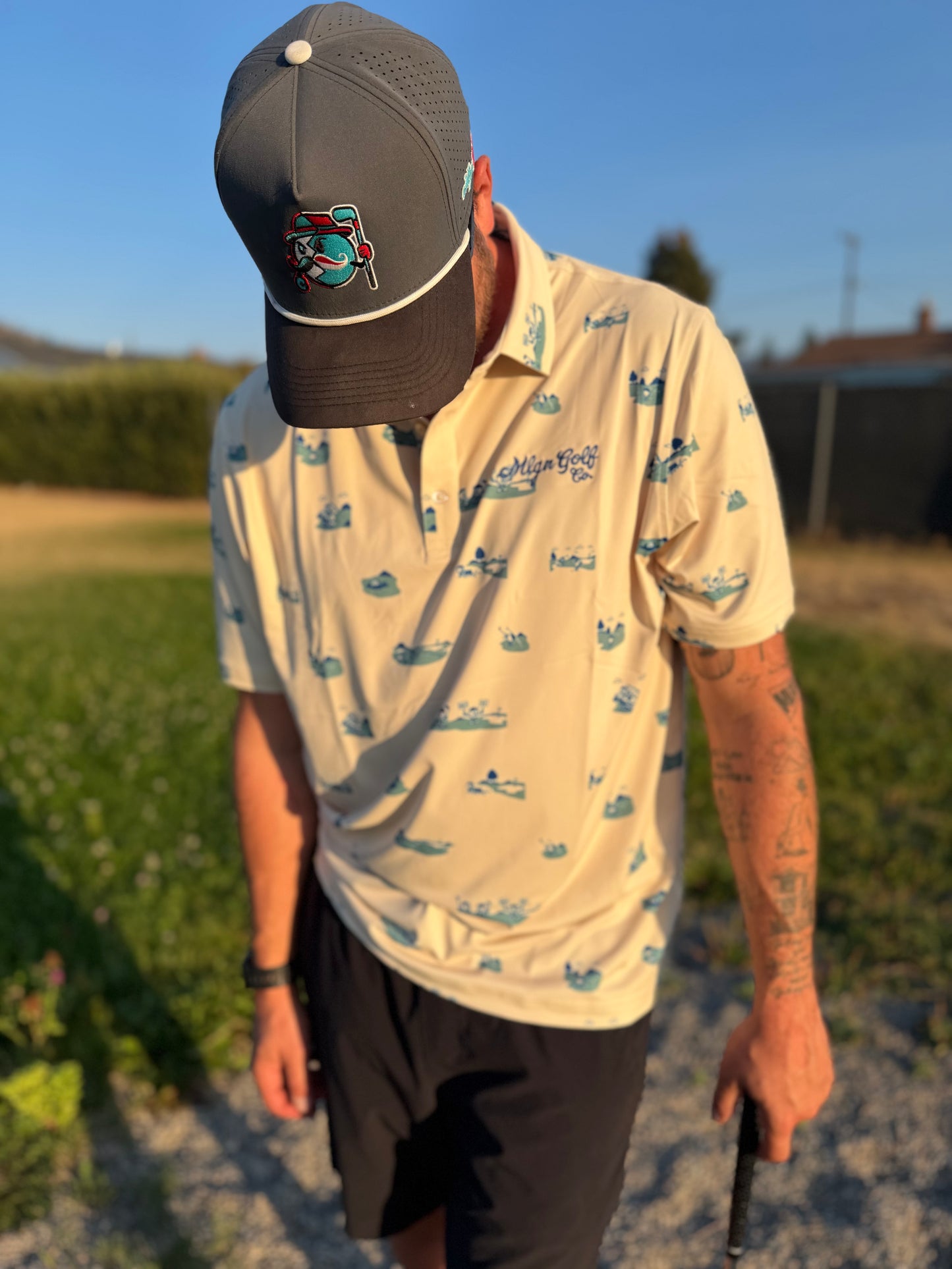 Life of Mully Graphic Polo
