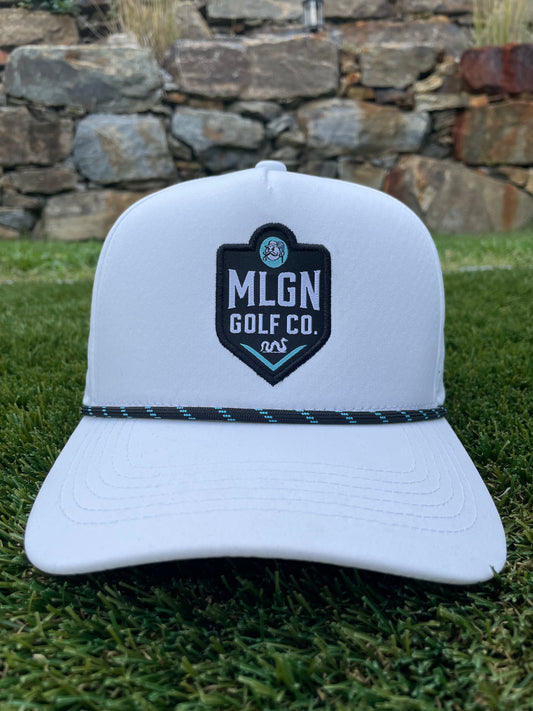 MLGN OgoBogey White Rope Hat