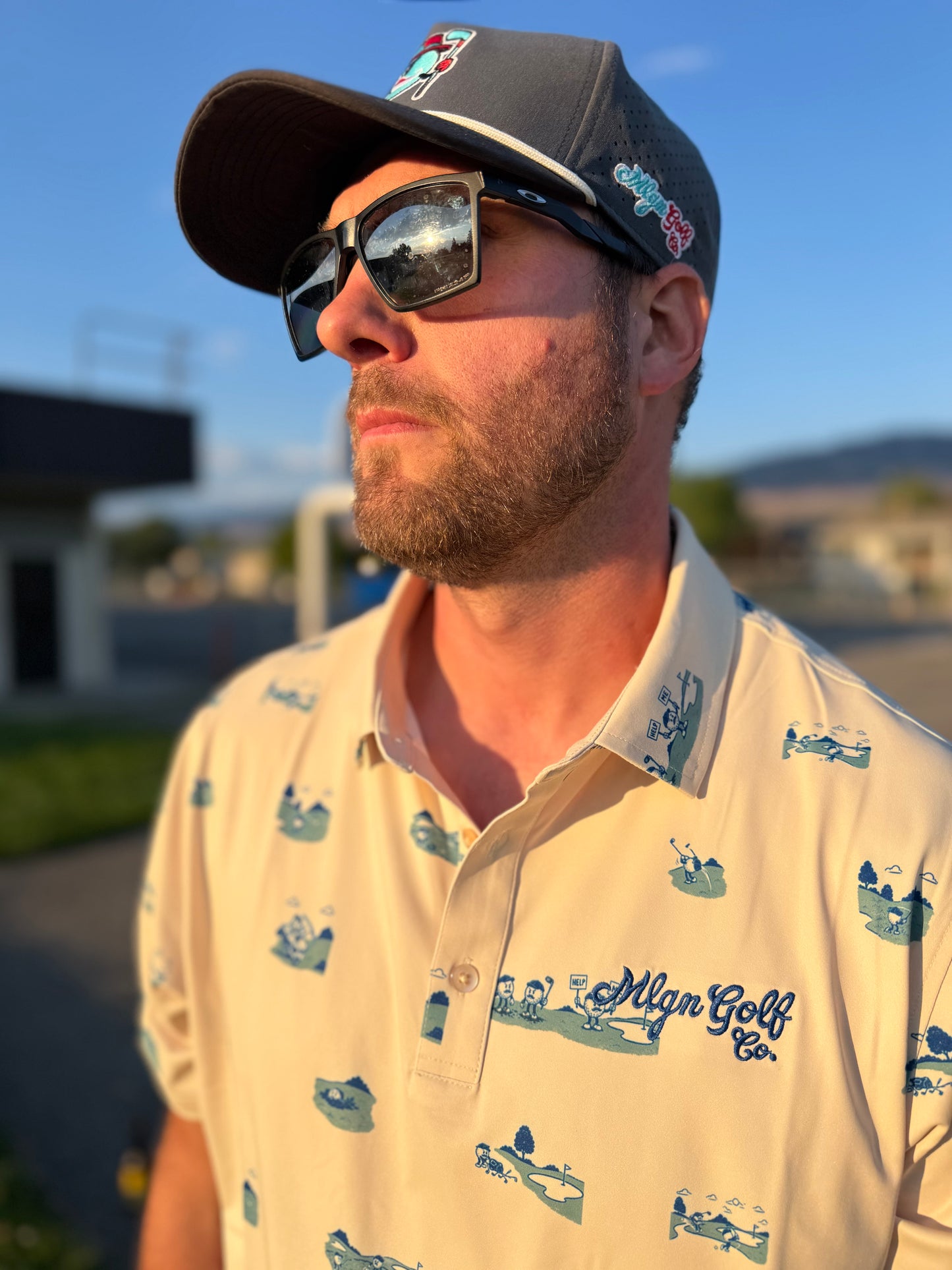 Life of Mully Graphic Polo
