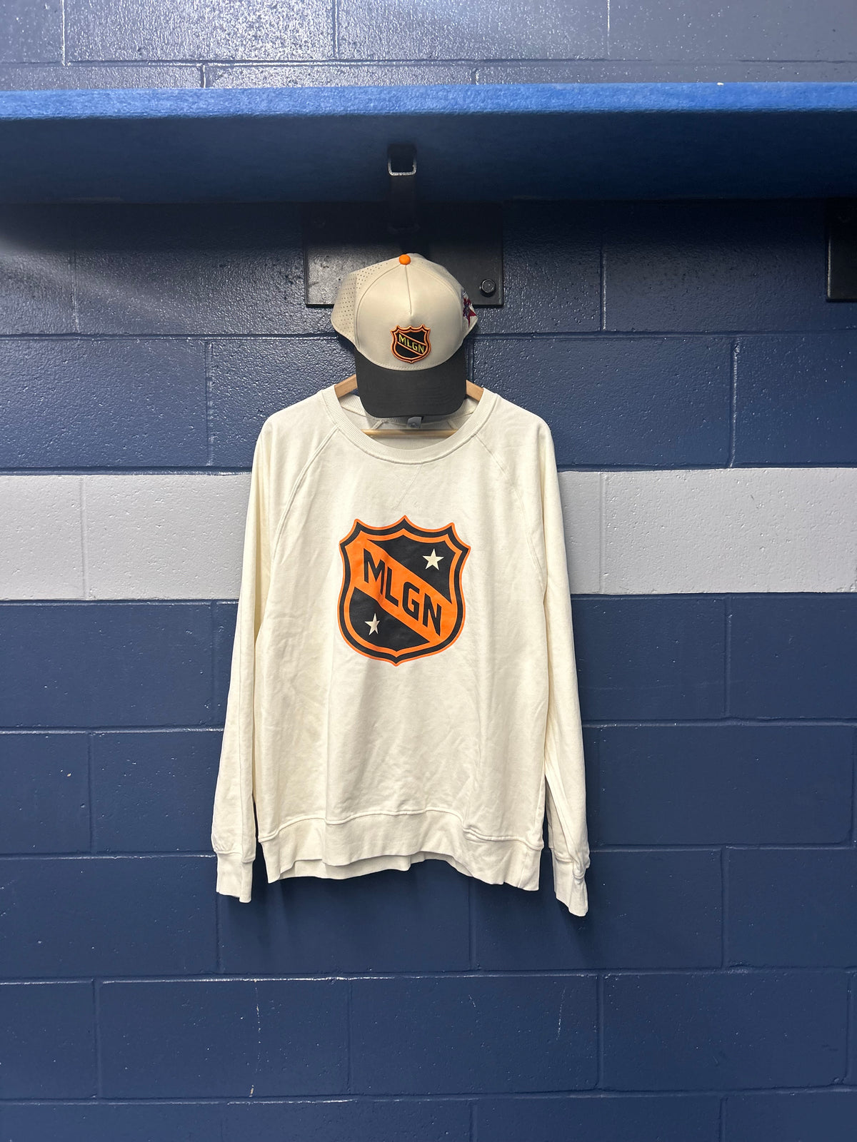 MLGN OFF SZN Hockey L/S Crew Neck Sweatshirt