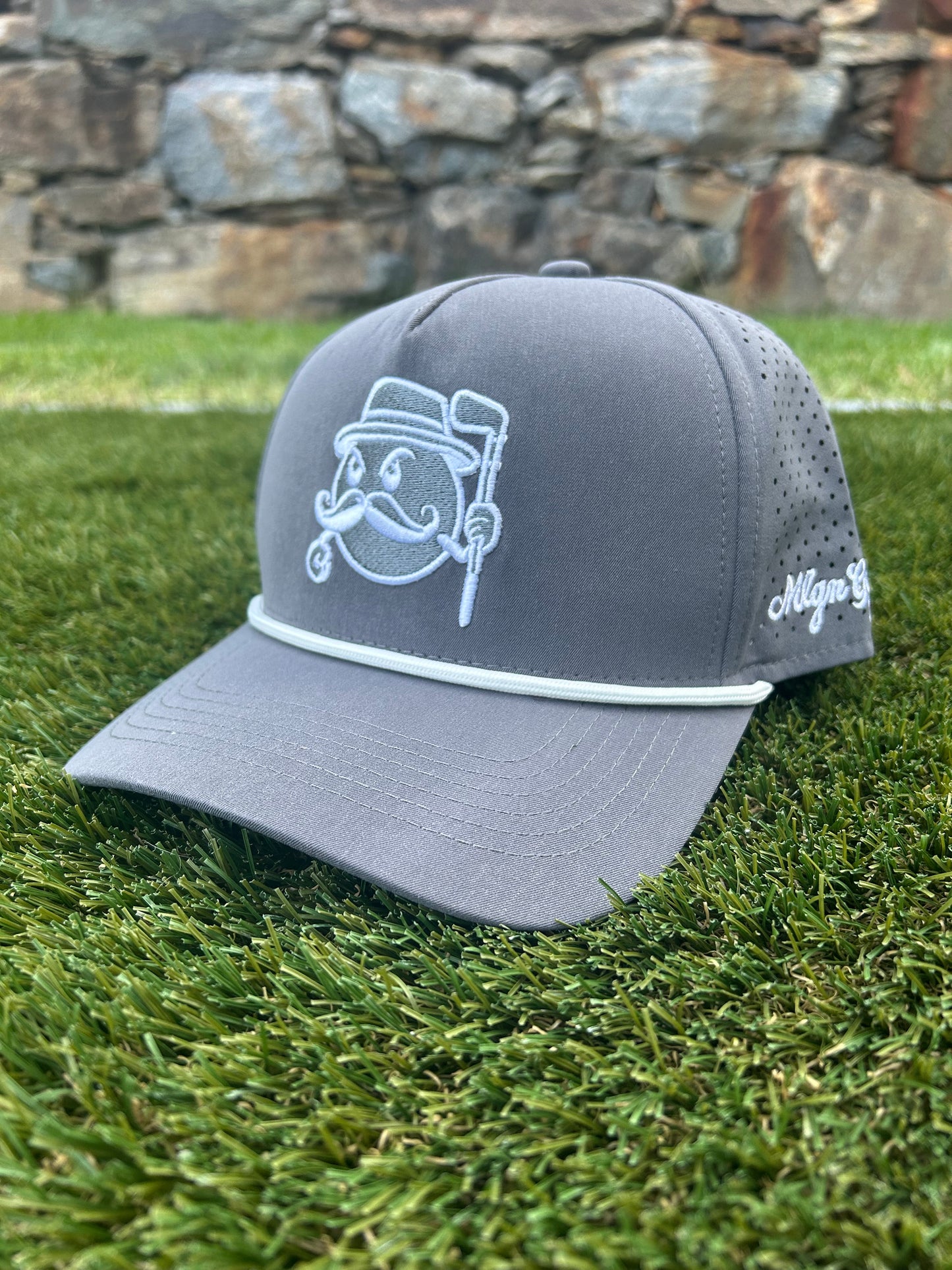 Cart Path Charcoal Mully Hat