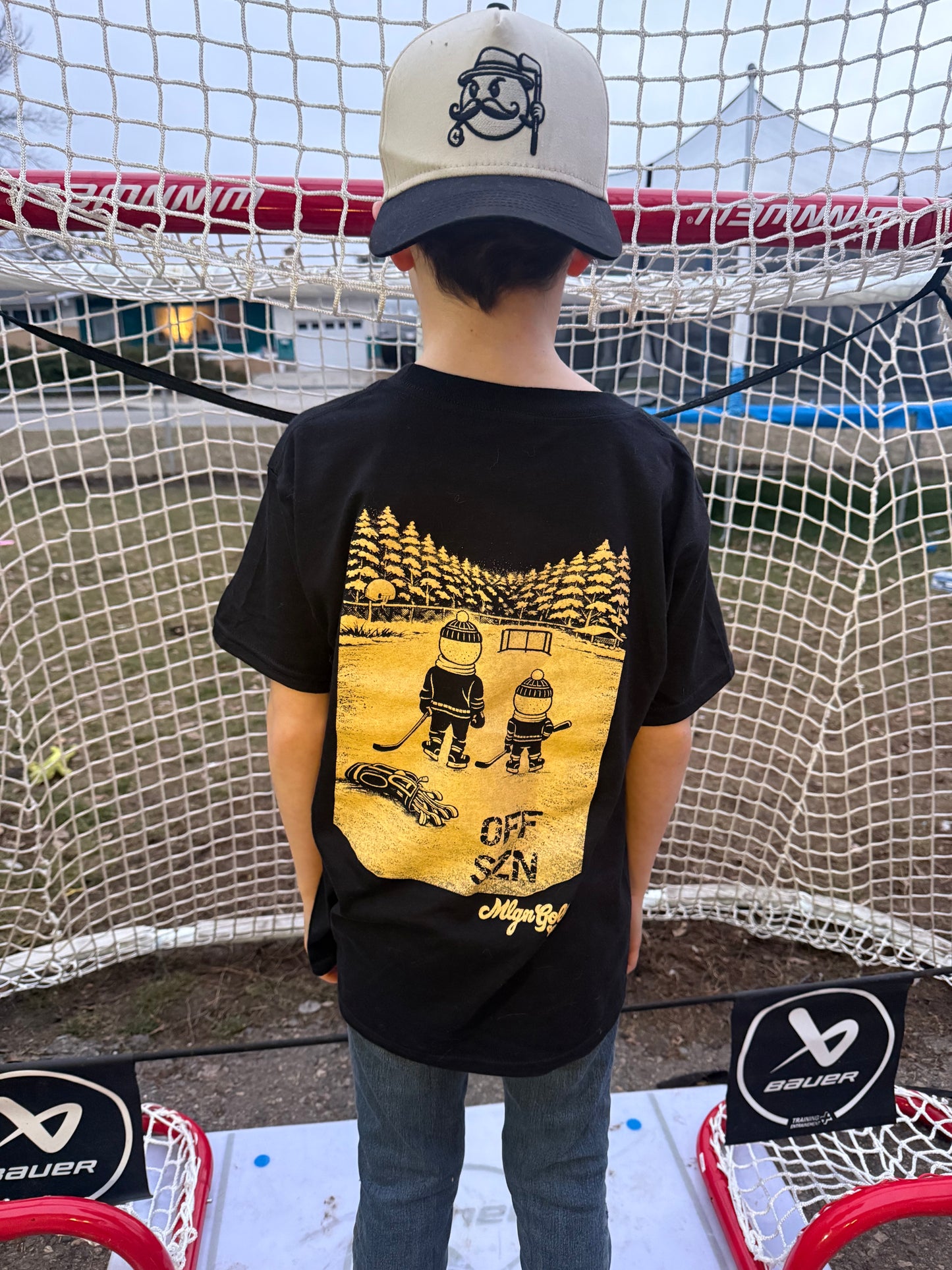 MLGN OFF SZN Black S/S tee