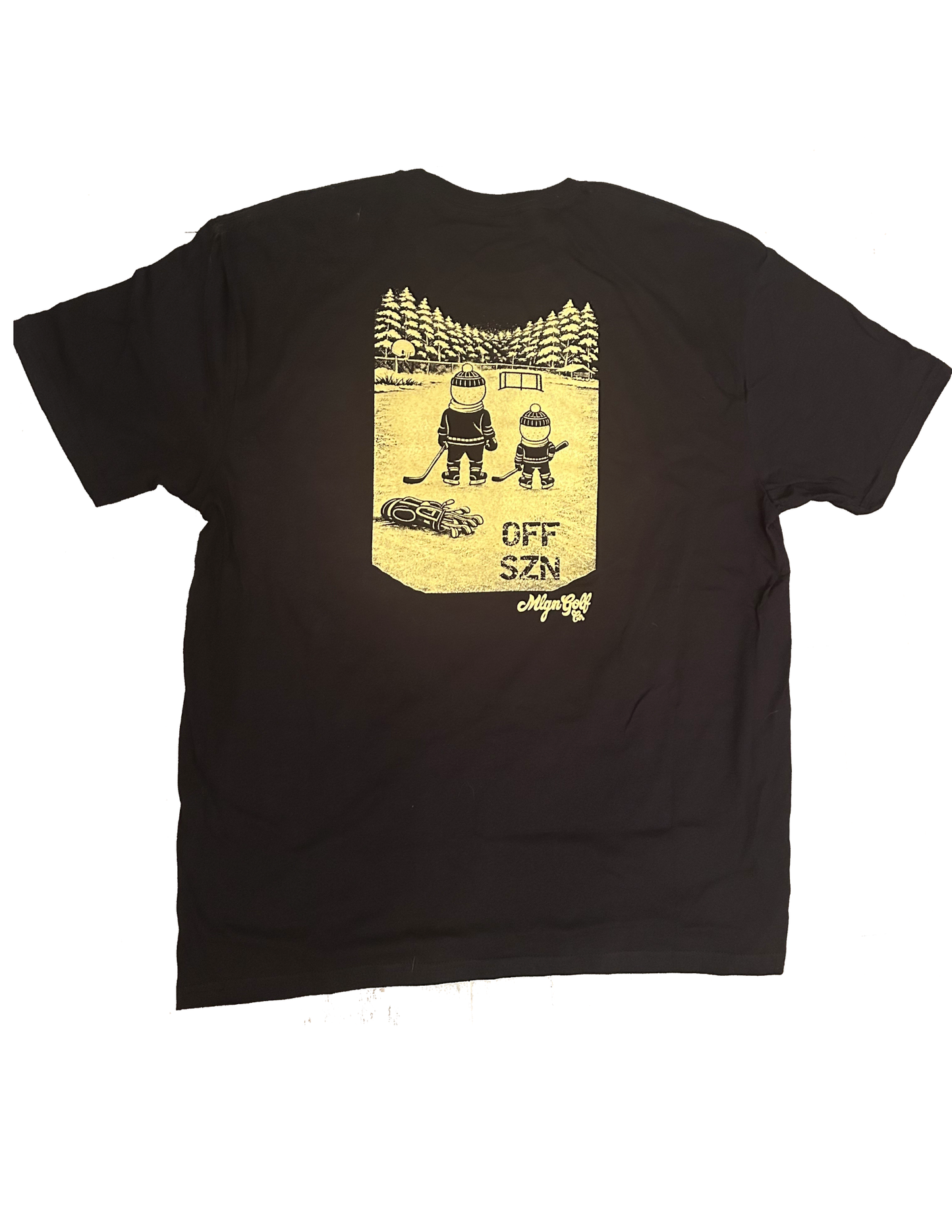 MLGN OFF SZN Black S/S tee