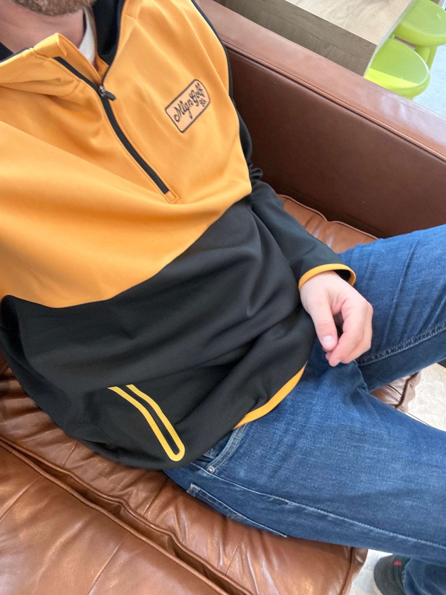 MLGN Golden Tan Performance Hoody